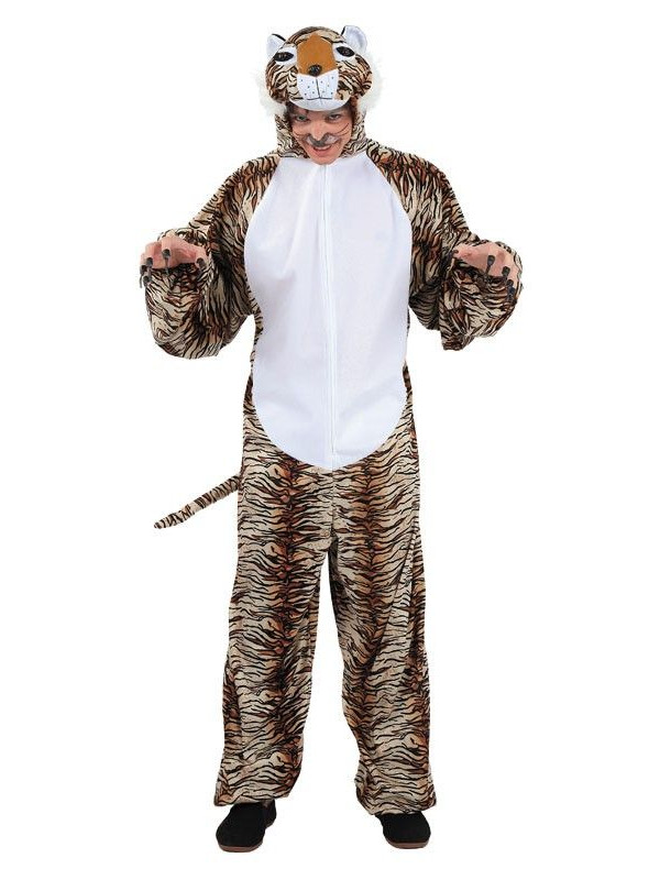 Traje disfraz de tigre para adulto