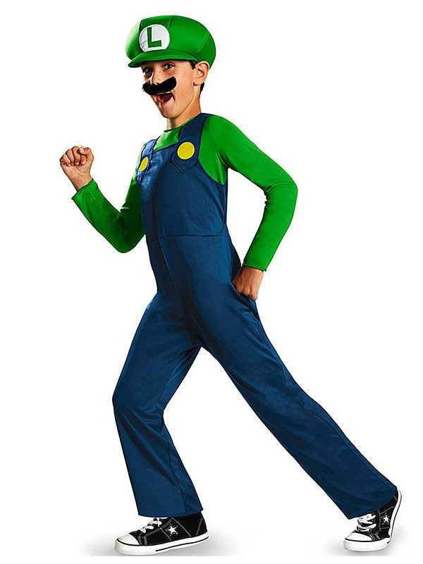 Disfraz Luigi para niño