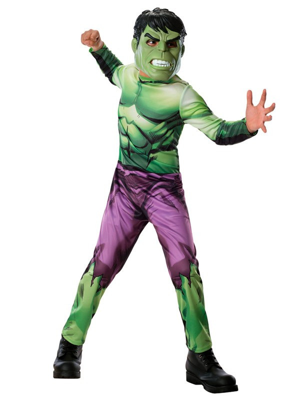 Disfraz de Hulk Los Vengadores para niño
