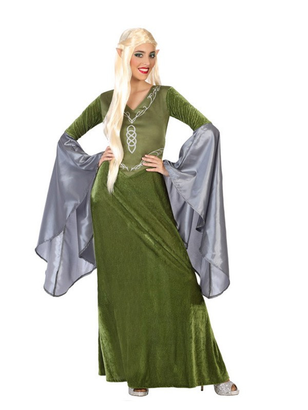 Disfraz de elfa para mujer