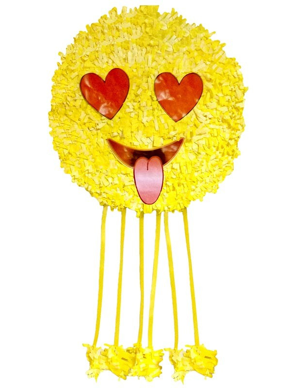 Verliebte Emoji-Piñata