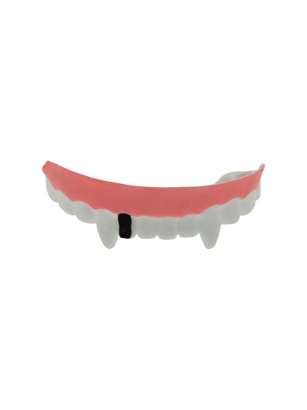 Dentadura de vampiro blanda