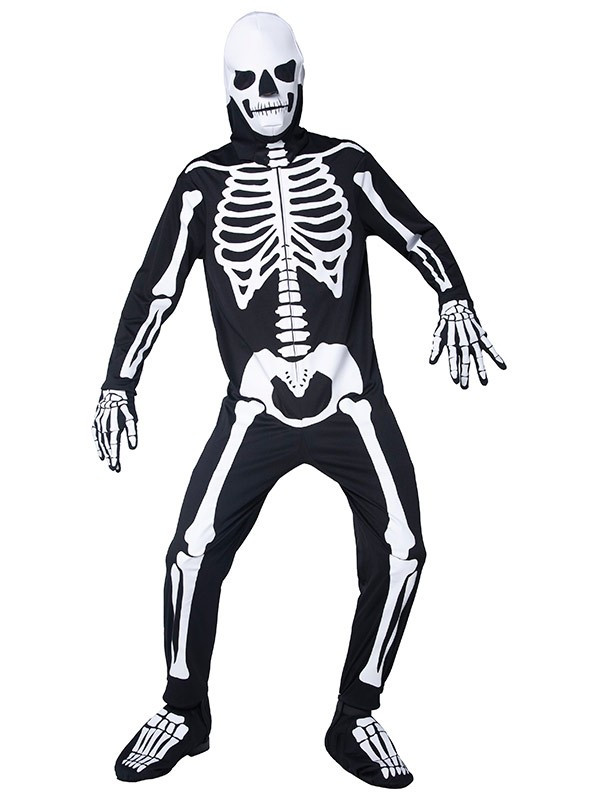 Leuchtendes Skelett Kostüm für Erwachsene