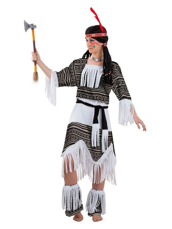 Disfraz india cherokee para mujer
