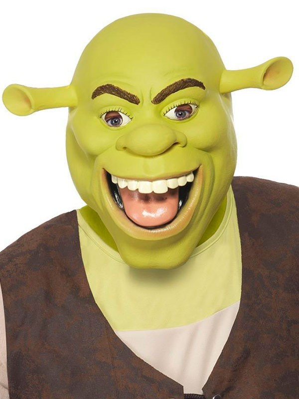 Máscara Shrek de látex