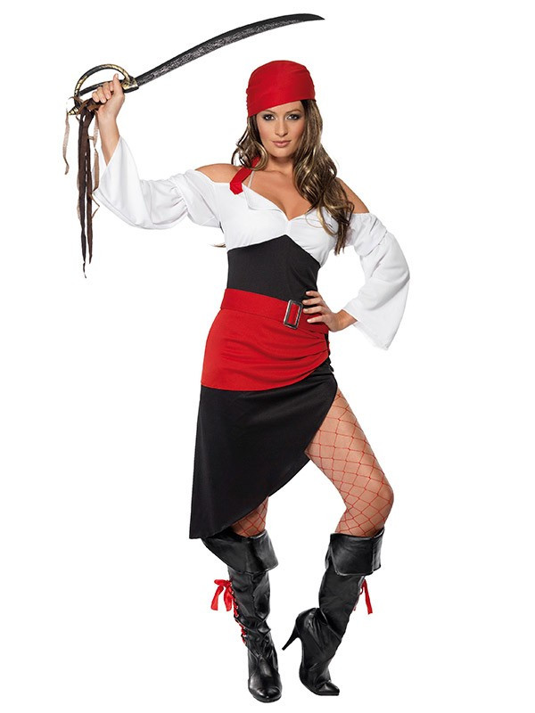 Disfraz pirata sexy para mujer