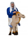 Beduinen Kostüm mit Kamel für Erwachsene