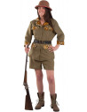 Disfraz exploradora safari mujer