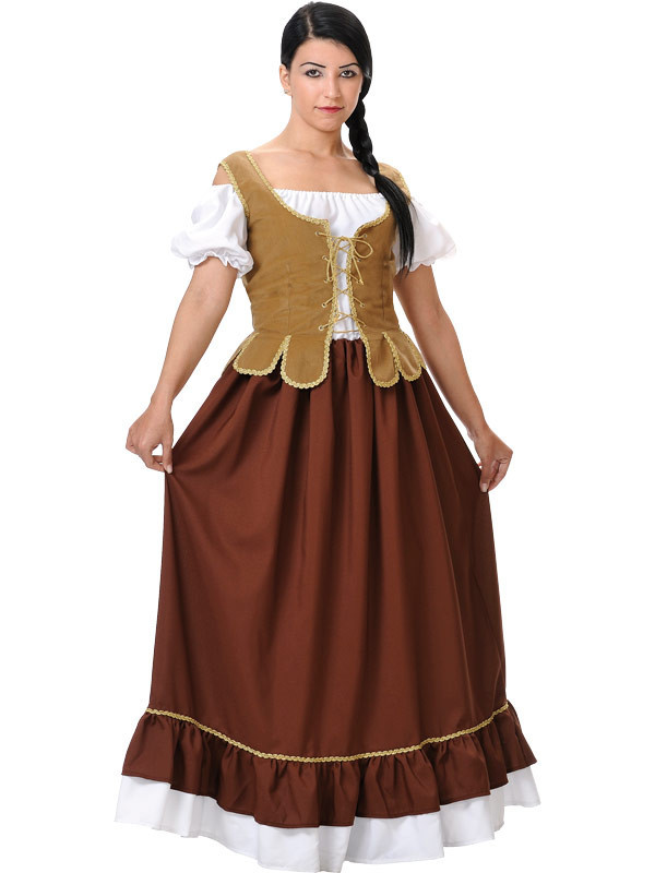 Disfraz medieval tabernera mujer
