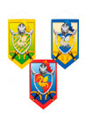 Estandarte escudo medieval