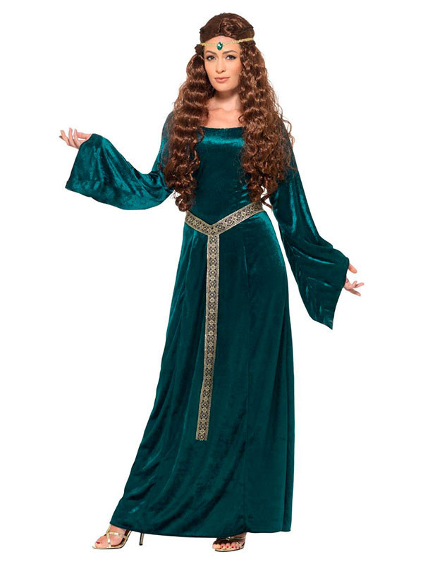 Disfraz Dama Medieval en talla grande