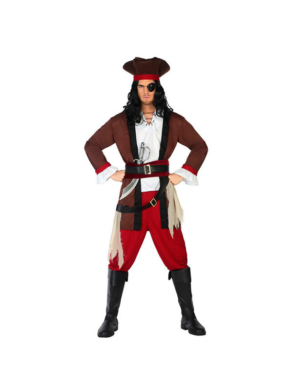 Disfraz pirata bandido para hombre