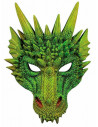 Máscara dragón verde