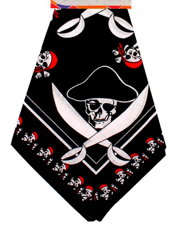 Piratentotenkopf-Schal