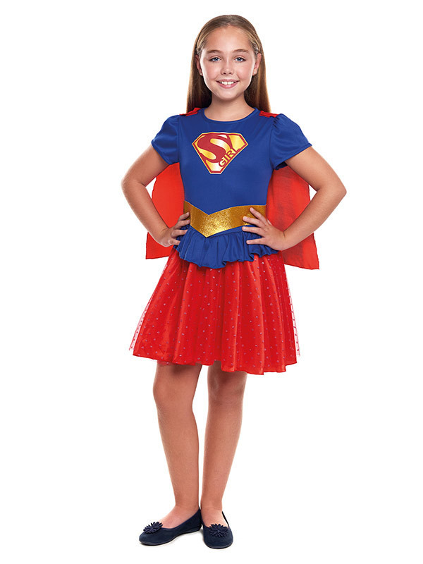 Kinder-Supergirl-Kostüm
