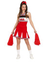 Teenager Cheerleader Kostüm