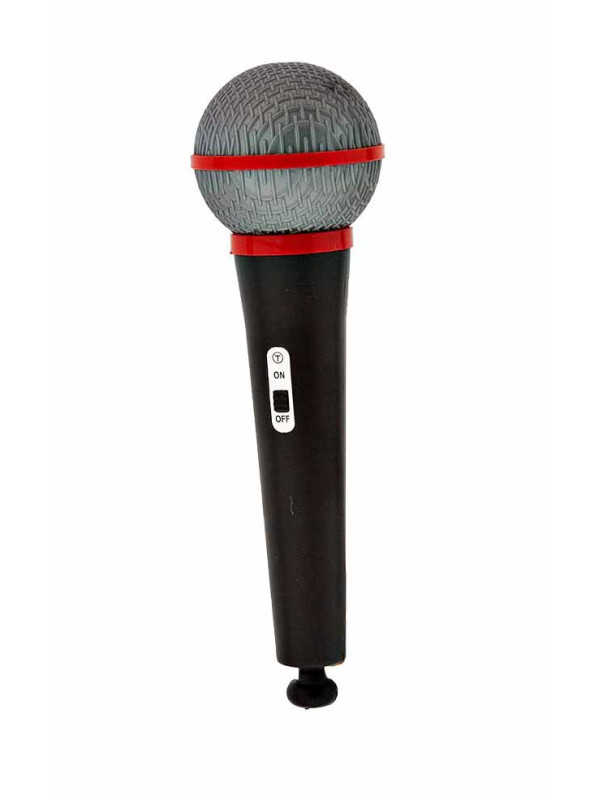 schwarzes Mikrofon
