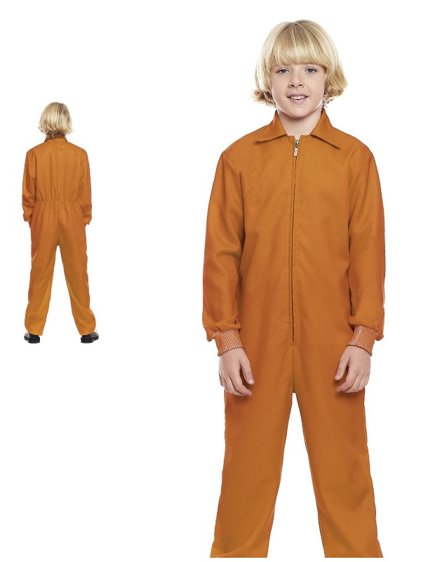 Paranoider Killer-Häftling Kostüm für Kinder