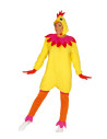Gelbes Hühnerkostüm für Erwachsene