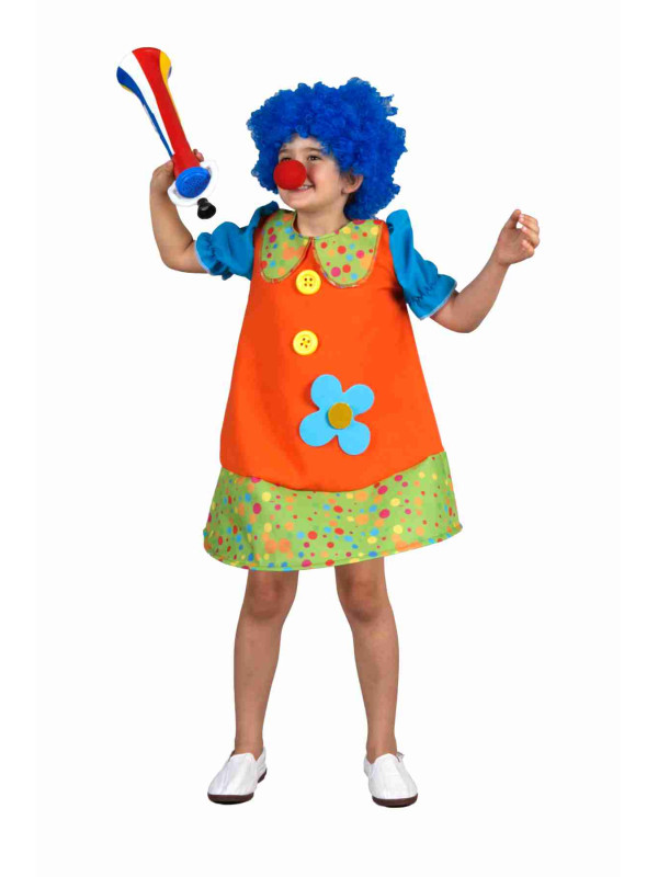Fröhlicher Clown Kinderkostüm