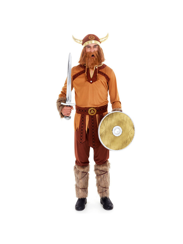 Wikinger-Krieger-Kostüm für Männer
