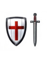 Schwert und Kreuzschild-Set