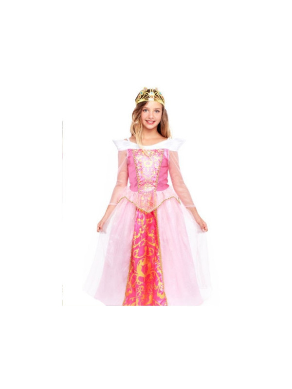 Rosa Prinzessinnenkleid für Mädchen