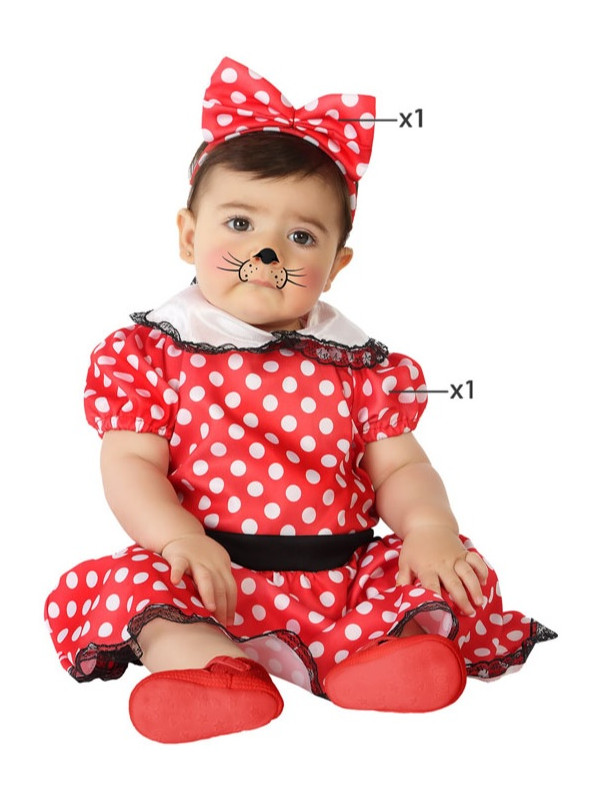 Minnie-Maus-Kostüm für Babys