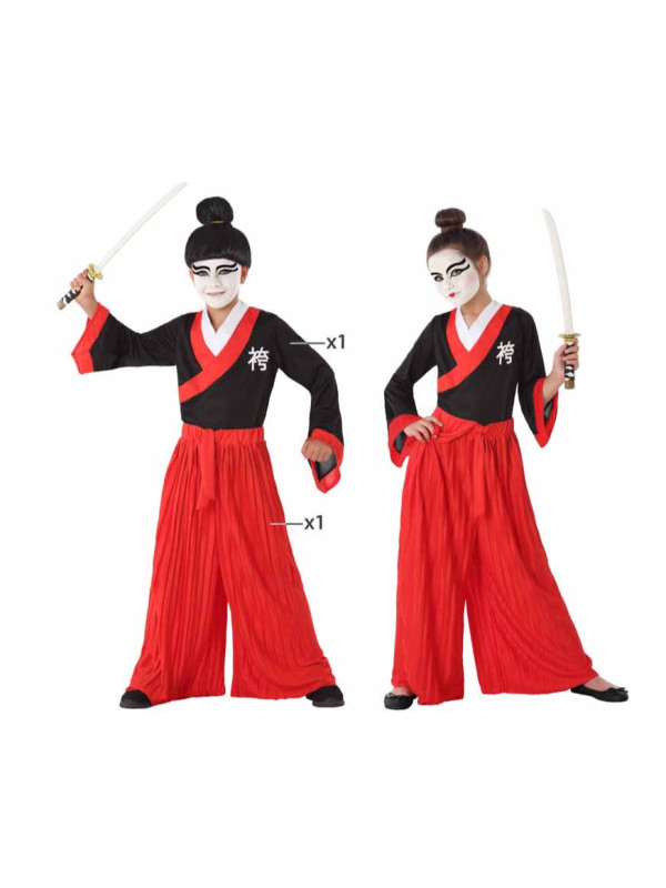 Japanisches Samurai-Kostüm für Kinder