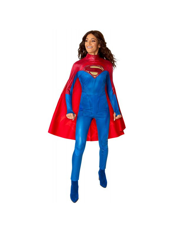Deluxe Supergirl-Kostüm für Damen